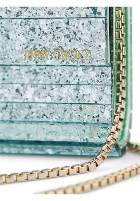 Clutch sweetie in verde acqua Jimmy choo - donna JIMMY CHOO | SWEETIEGACAQGRN